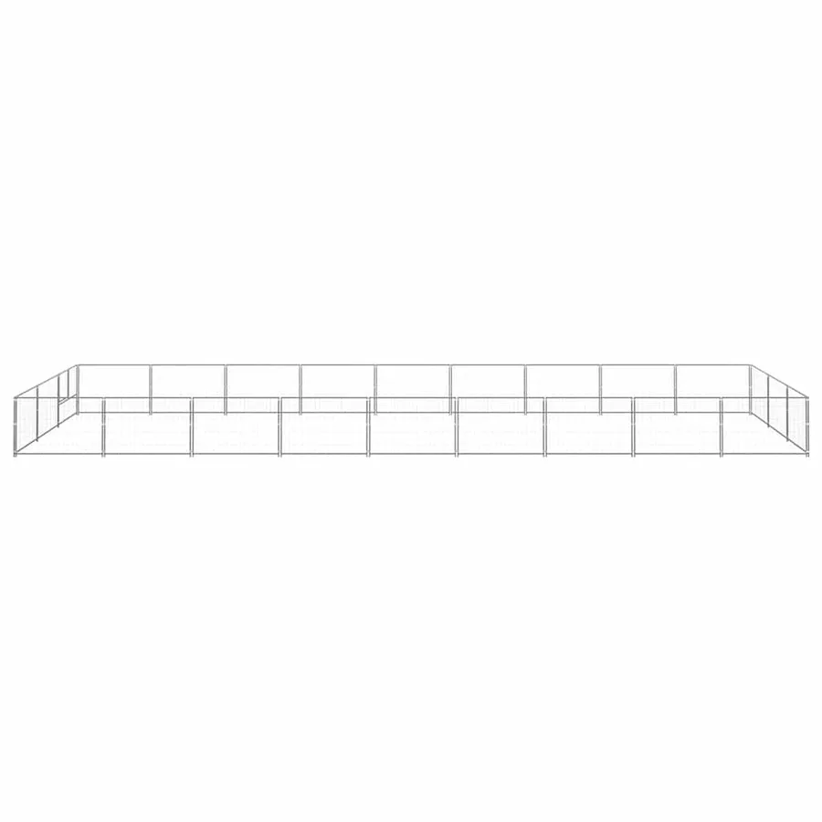 Chenil Argenté 27 m² Acier - 3