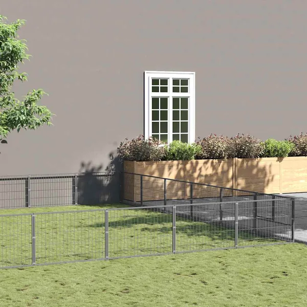 Chenil Argenté 48 m² Acier