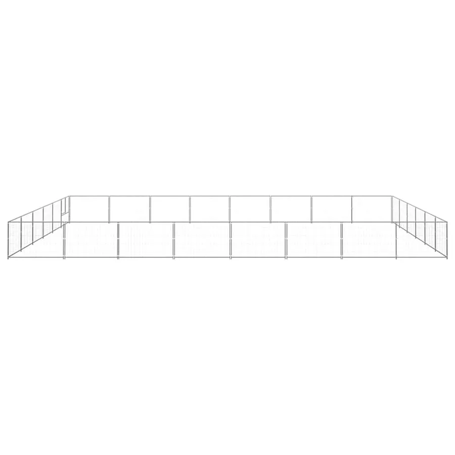 Chenil Argenté 48 m² Acier - 4