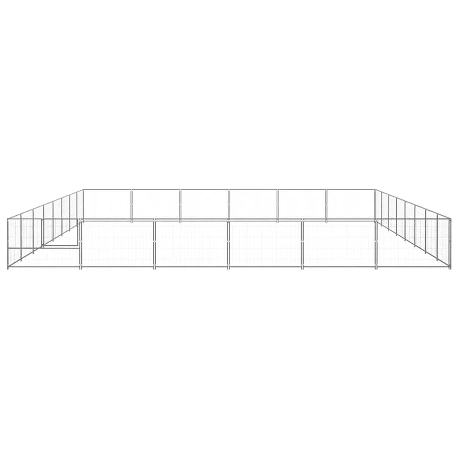 Chenil Argenté 48 m² Acier - 5