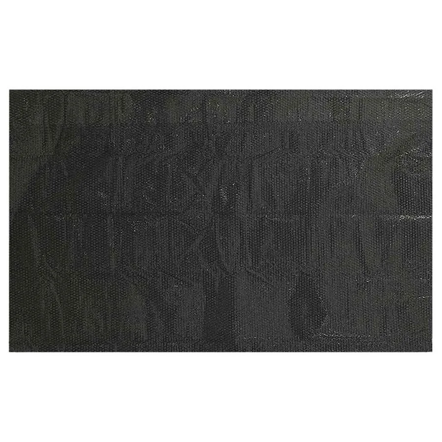 Couverture de piscine rectangulaire 600x400 cm PE Noir - 3
