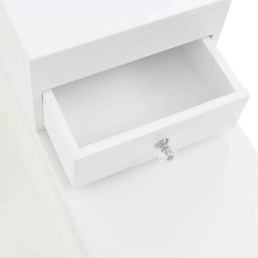 Coiffeuse avec miroir MDF 60 x 50 x 86 cm - 15