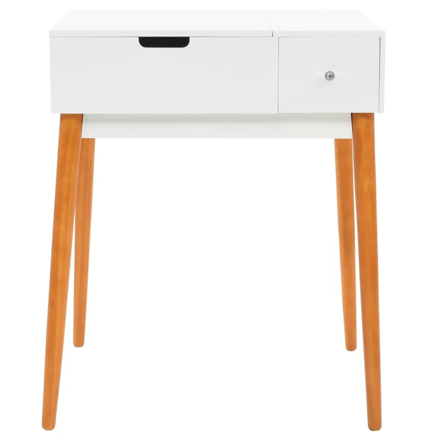 Coiffeuse avec miroir MDF 60 x 50 x 86 cm - 3