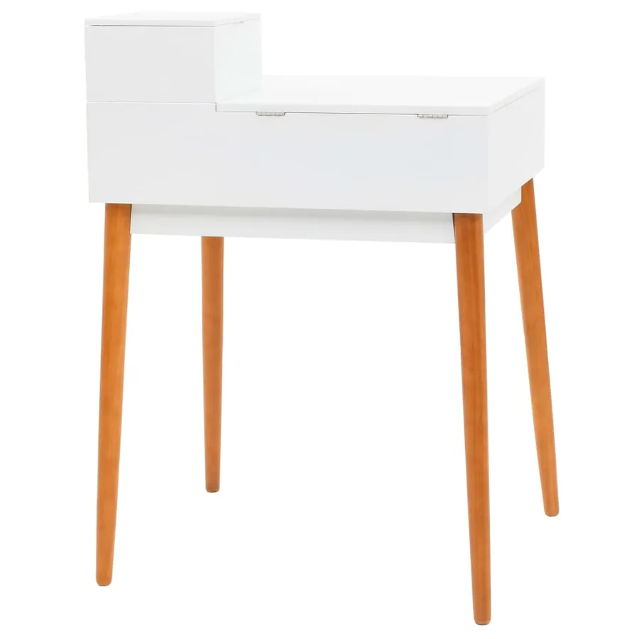 Coiffeuse avec miroir MDF 60 x 50 x 86 cm - 5