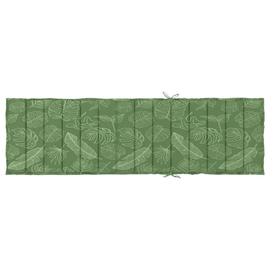 Coussin de chaise longue motif de feuilles tissu oxford - 5