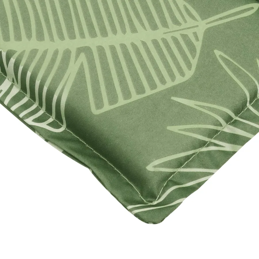 Coussin de chaise longue motif de feuilles tissu oxford - 6