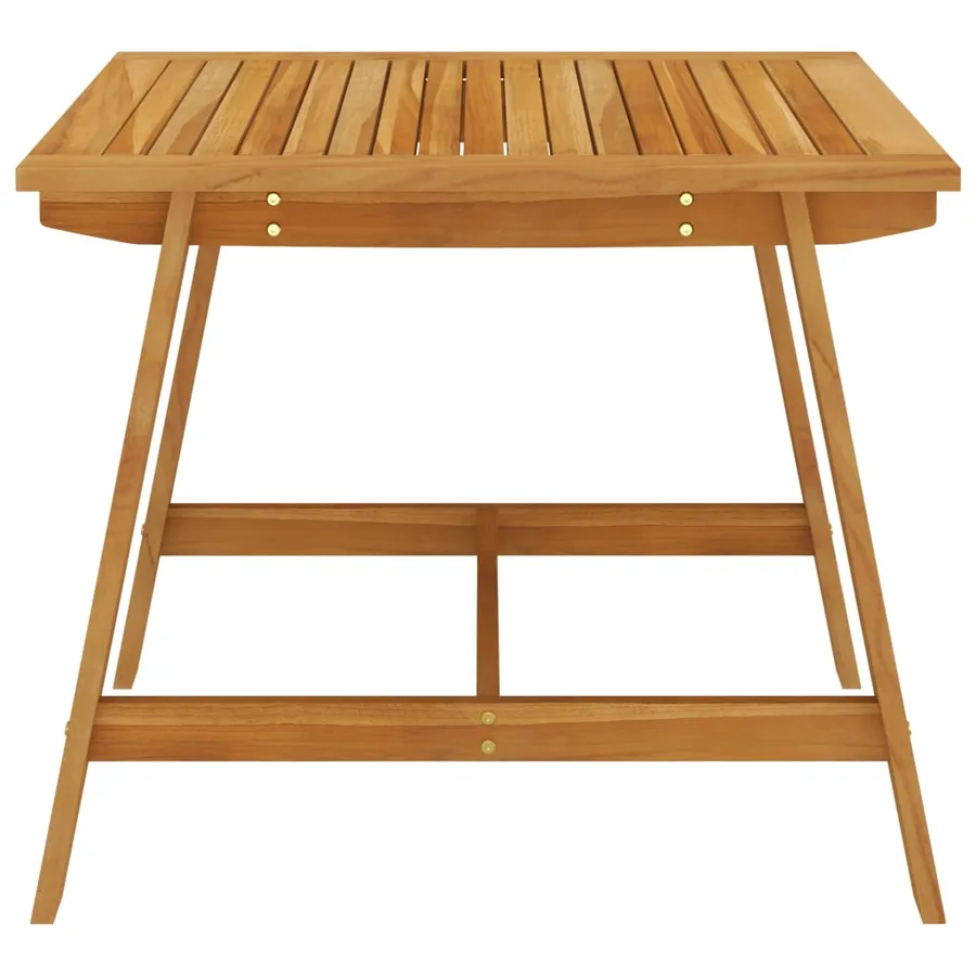 Ensemble à manger de jardin 3 pcs Marron - 4