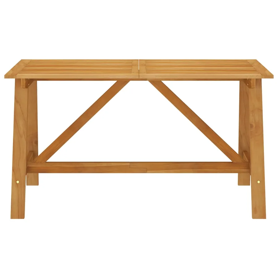 Ensemble à manger de jardin 5 pcs Marron - 14