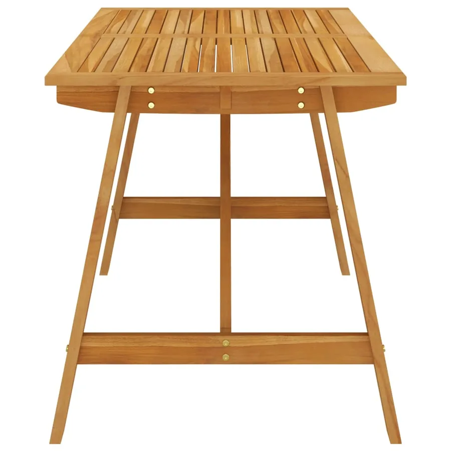 Ensemble à manger de jardin 5 pcs Marron - 9
