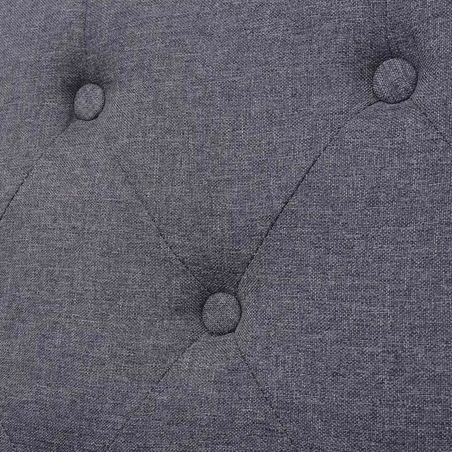 Ensemble de canapés 2 pcs tissu gris - 10