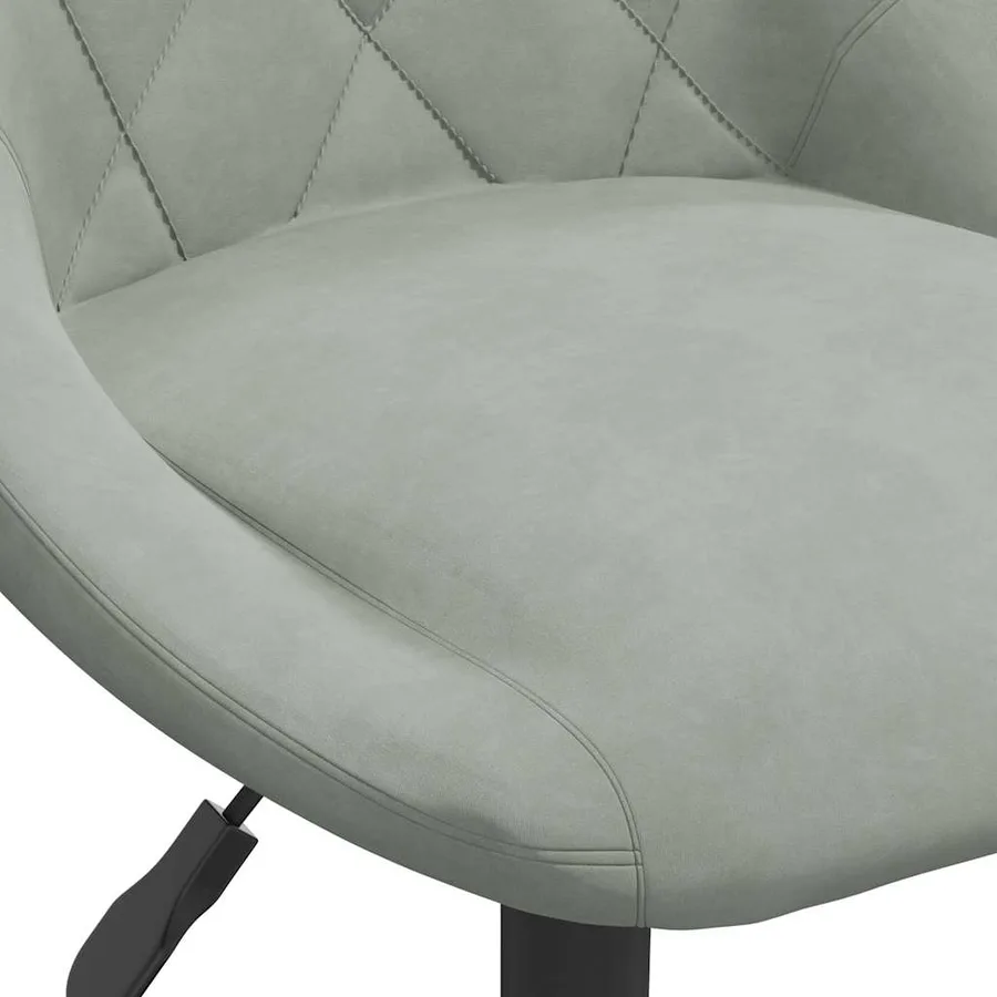 Tabouret de bar Gris clair Velours - 7