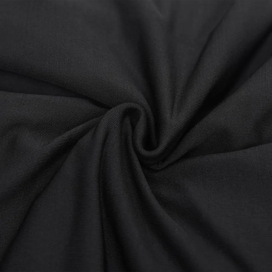 Housse extensible de canapé Noir Jersey de polyester - 4