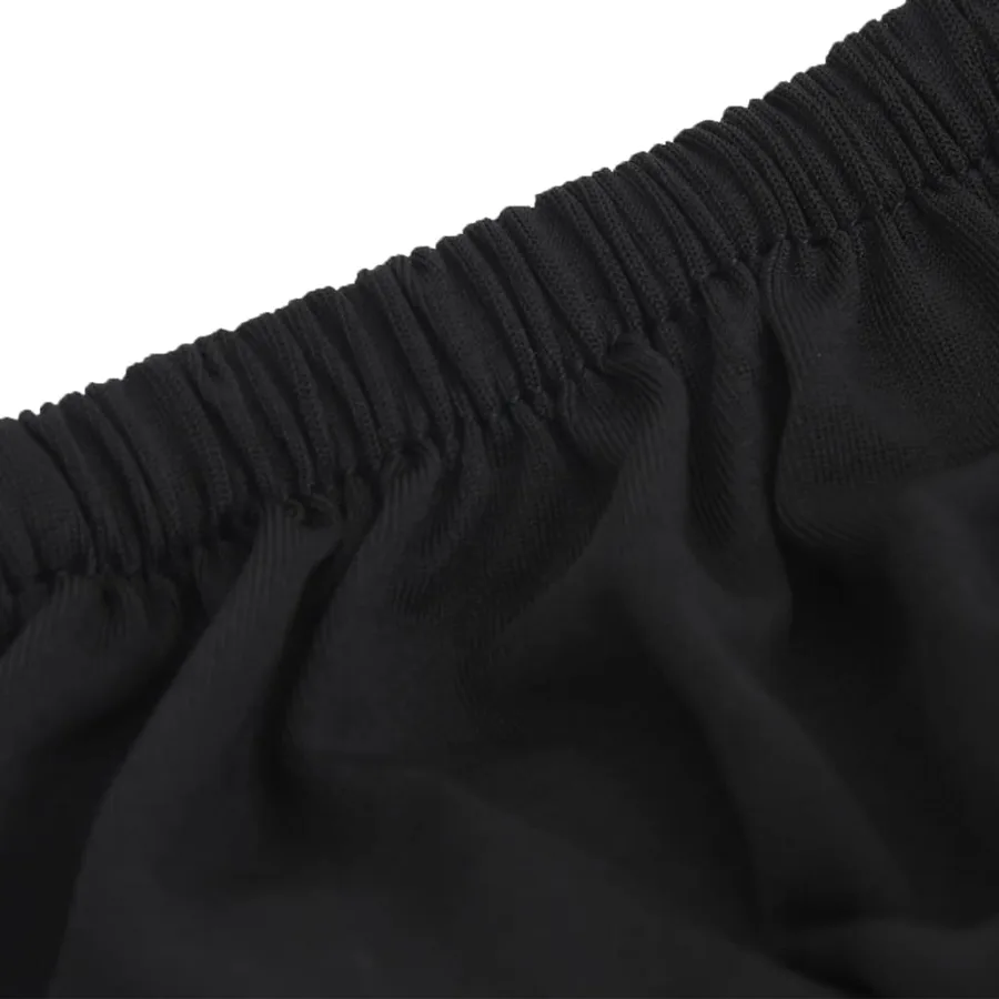 Housse extensible de canapé Noir Jersey de polyester - 5