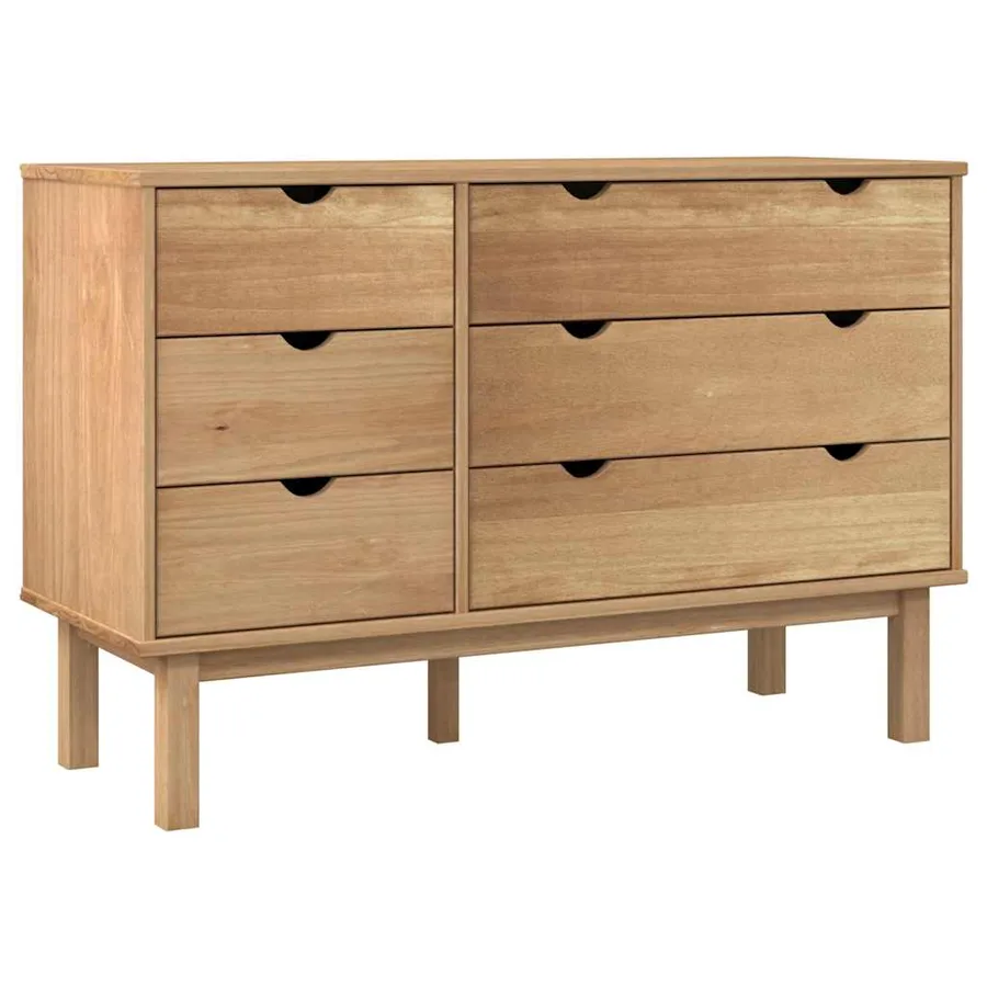 Commode OTTA 111x43x73,5 cm bois de pin massif - 2