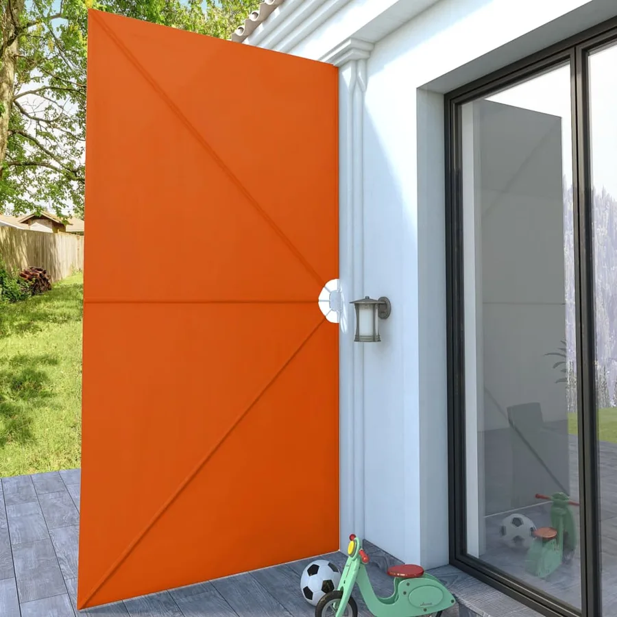 Auvent latéral pliable de terrasse Terre cuite 400 x 200 cm - 4