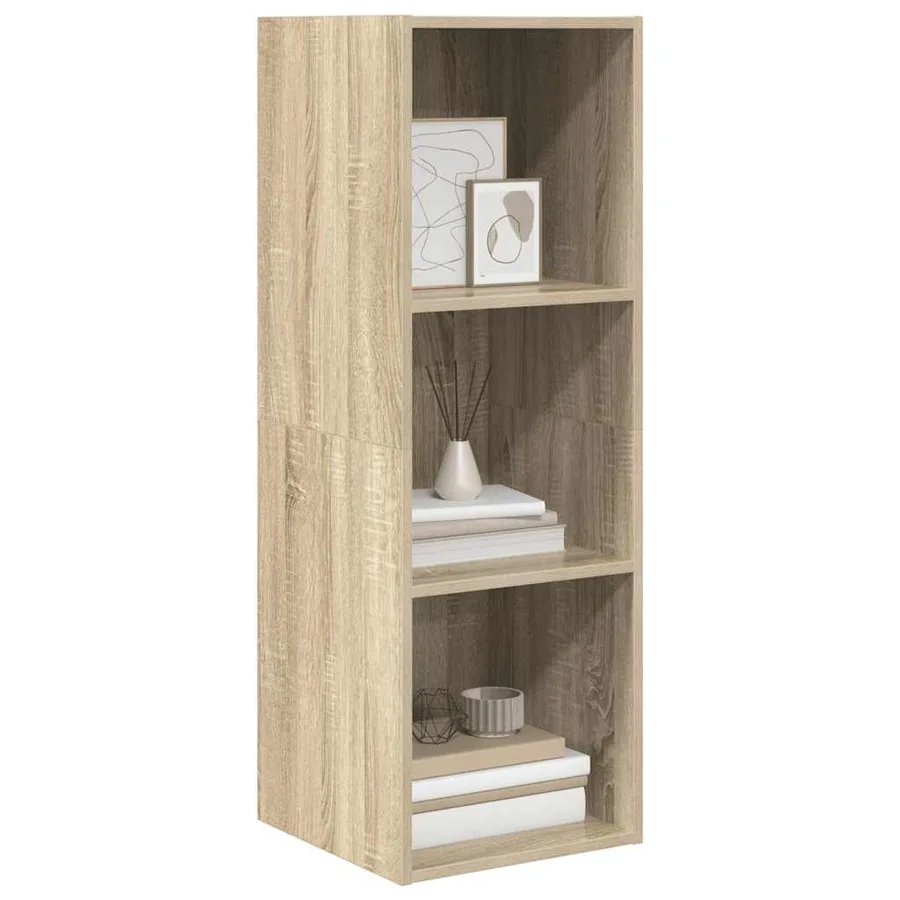Meuble TV mural Chêne sonoma 37x37x107 cm Bois d’ingénierie - 6