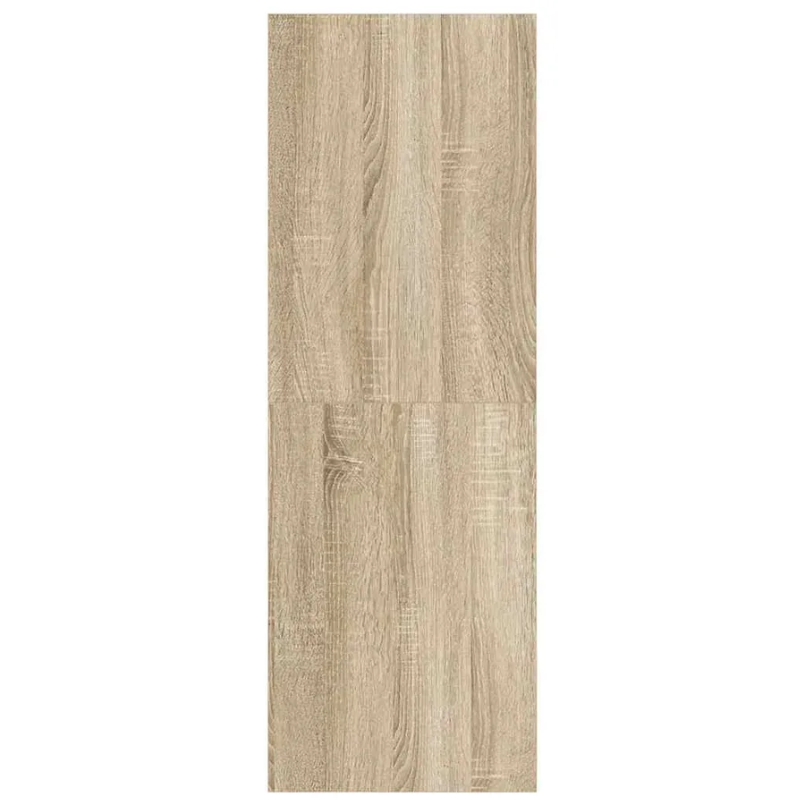 Meuble TV mural Chêne sonoma 37x37x107 cm Bois d’ingénierie - 8