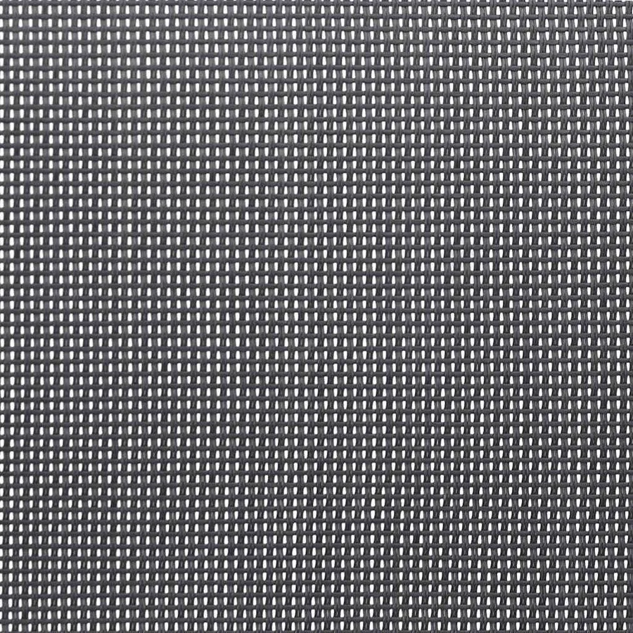Chaises empilables de jardin lot de 2 Gris Tissu textilène - 12