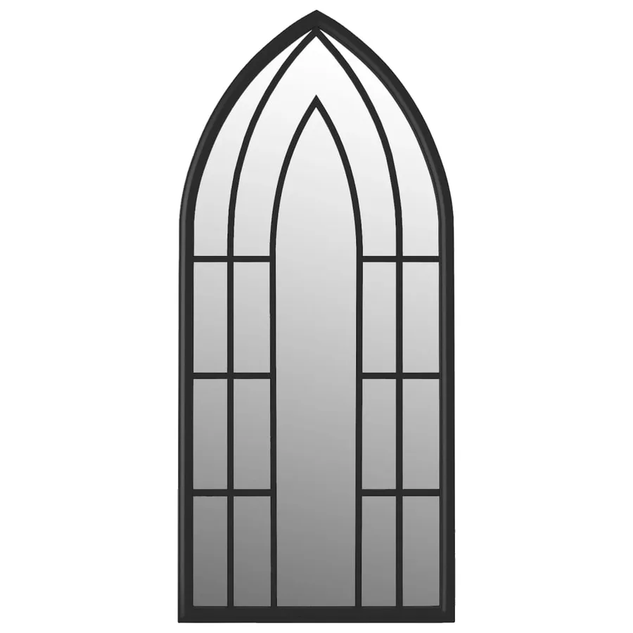 Miroir Noir 100x45 cm Fer pour utilisation à l'intérieur - 2
