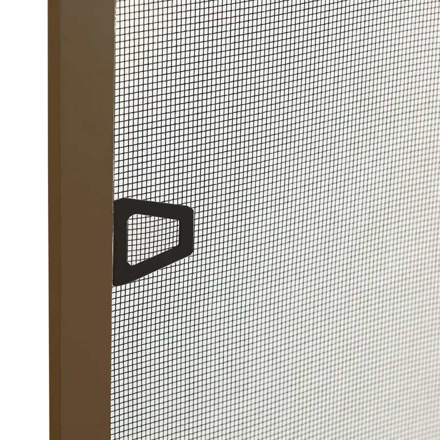 Moustiquaire pour fenêtres Marron 80x120 cm - 5