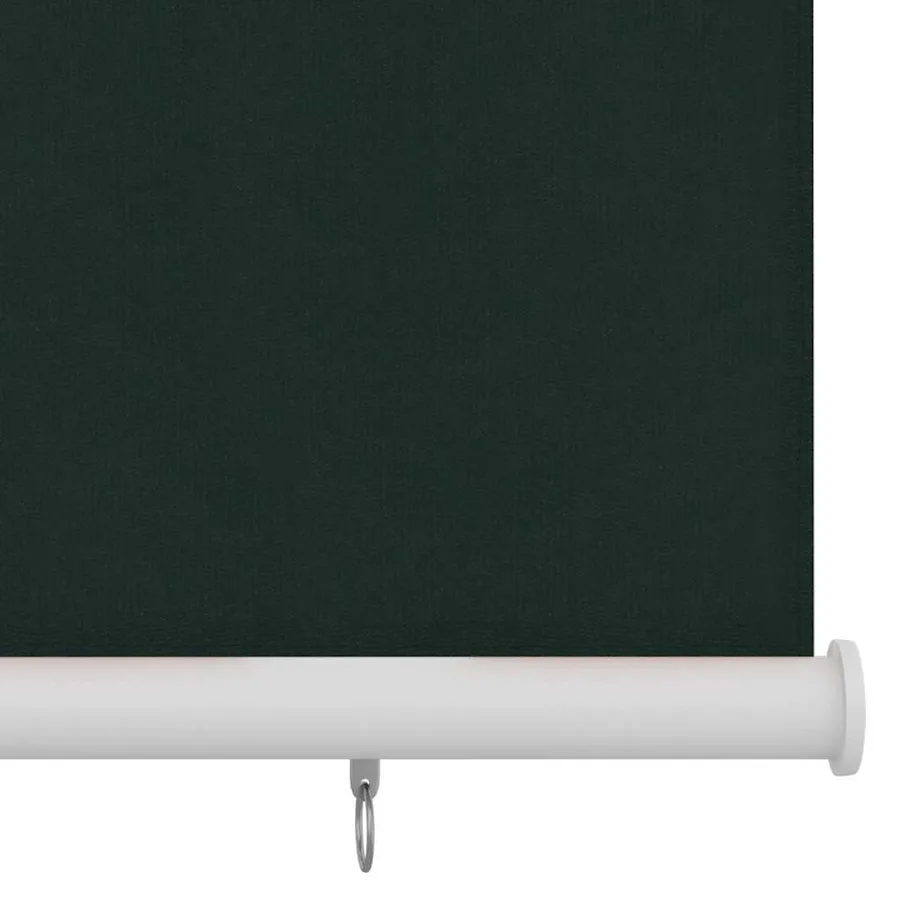 Store roulant d'extérieur 65 (l) x 140 (H) cm HDPE vert foncé - 4