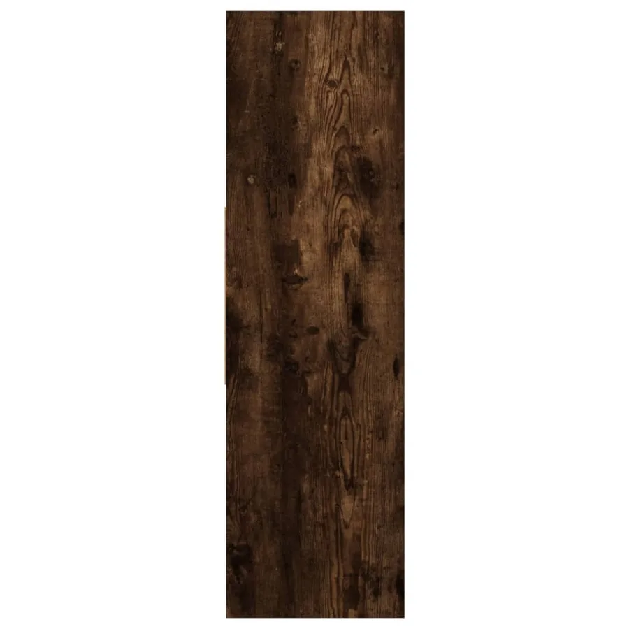 Bibliothèque Chêne fumé 97,5x29,5x100 cm Bois d'ingénierie - 5