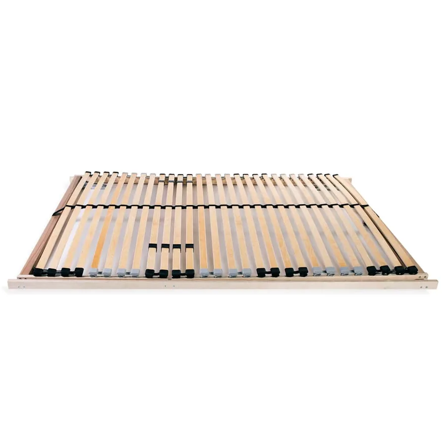 Sommier à lattes sans matelas avec 28 lattes 7 zones 140x200 cm - 3