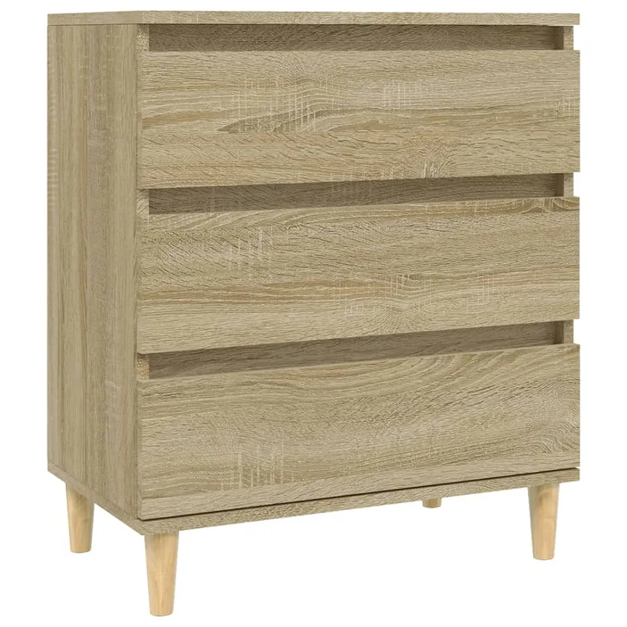Buffet Chêne sonoma 60x35x70 cm Bois d'ingénierie - 2