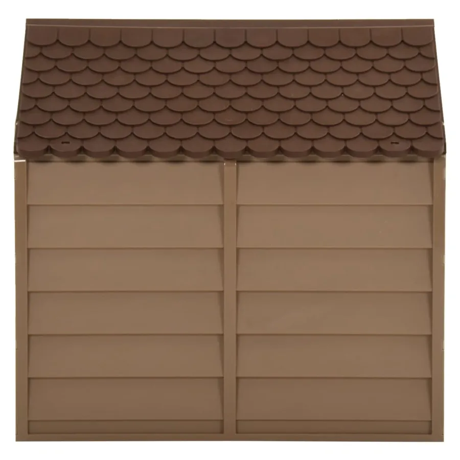 Niche pour chiens Marron 71x71,5x68 cm PP - 3