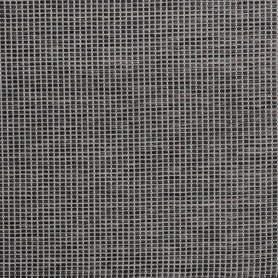 Tapis à tissage plat d'extérieur 120x170 cm Gris - 5