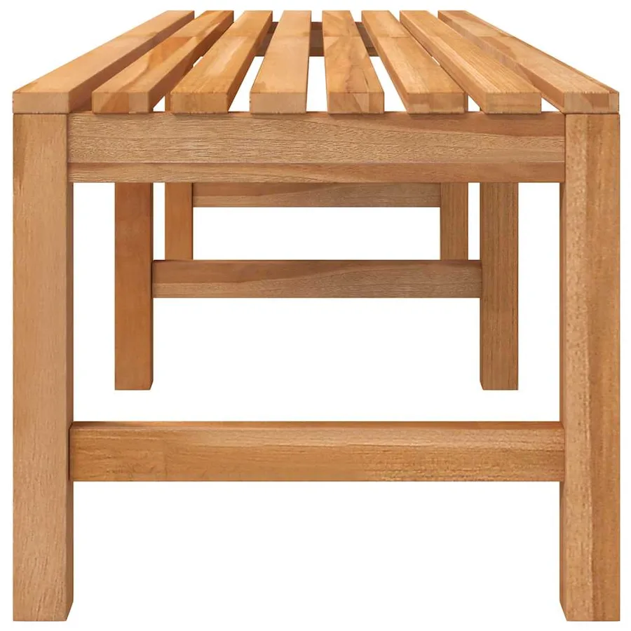 Banc de jardin 150 cm bois de teck massif - 5