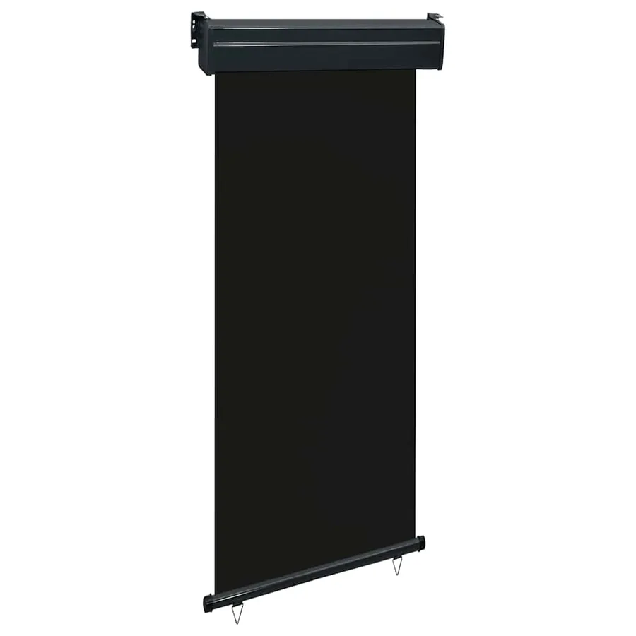 Auvent latéral de balcon 85x250 cm noir