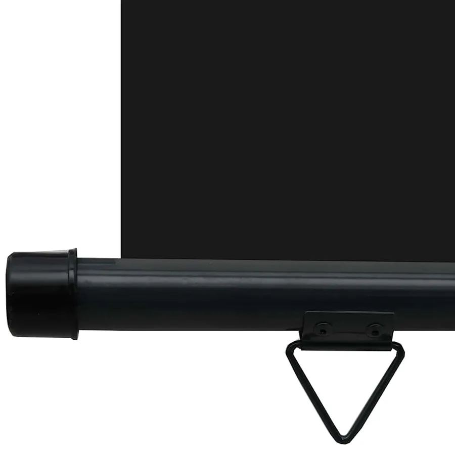 Auvent latéral de balcon 85x250 cm noir - 8