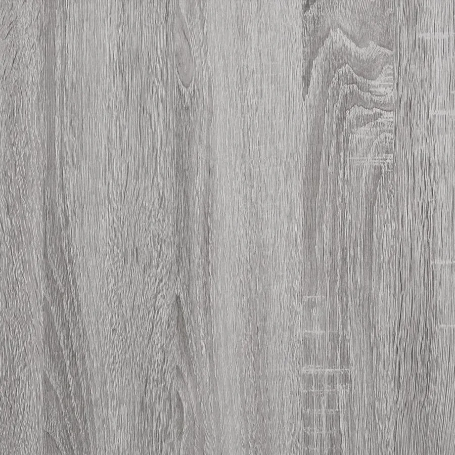 Armoire murale Sonoma gris 80x33x80 cm Bois d'ingénierie - 9
