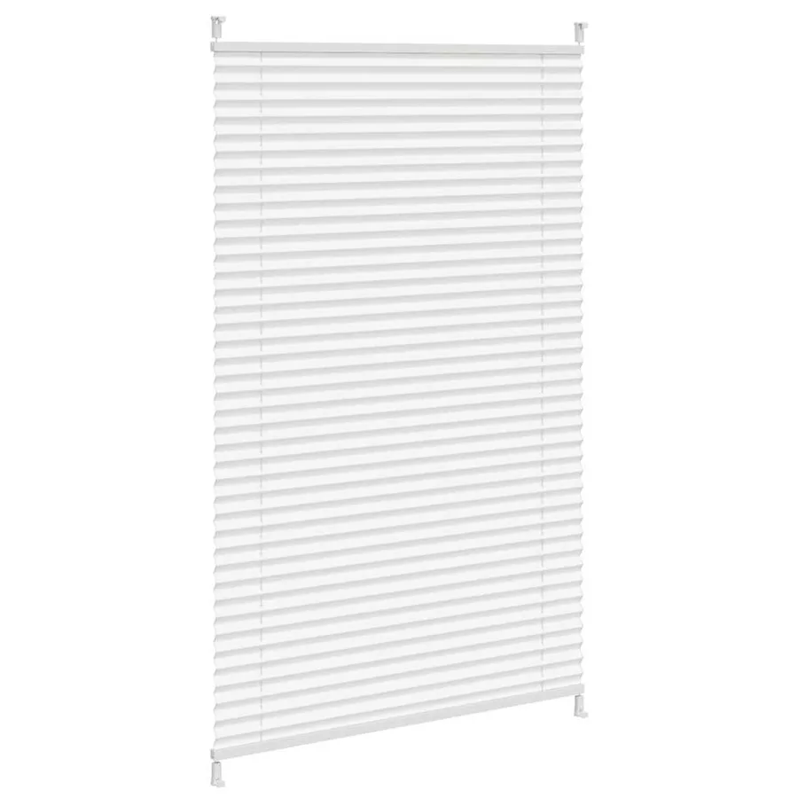 Store plissé 70x150 cm Blanc - 4