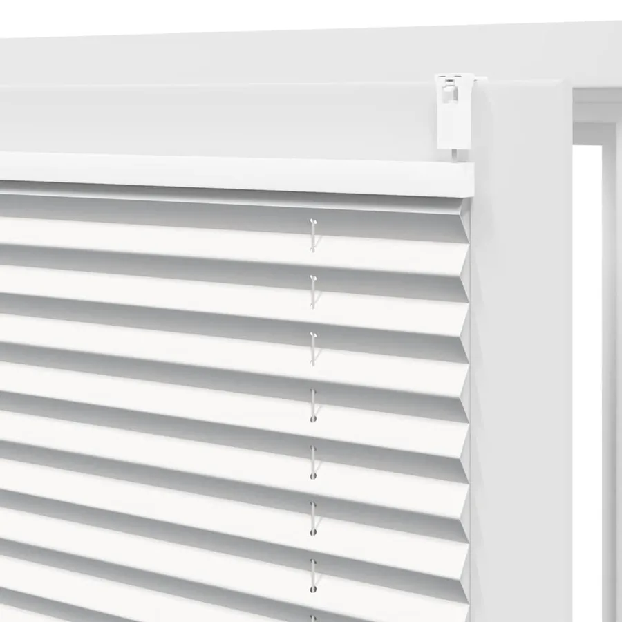 Store plissé 70x150 cm Blanc - 7