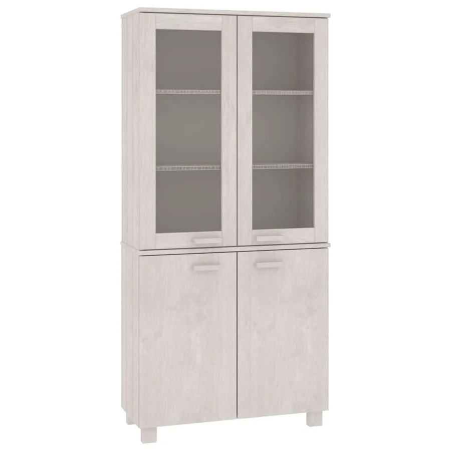 Buffet HAMAR Bois massif de pin Blanc - 2