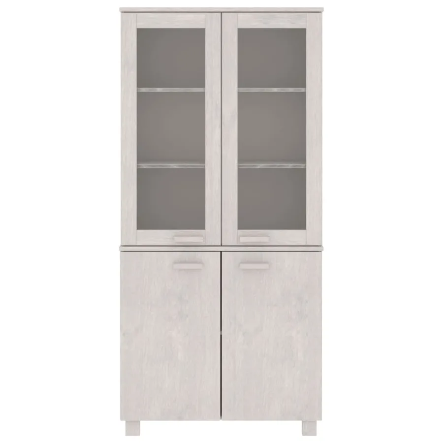 Buffet HAMAR Bois massif de pin Blanc - 3