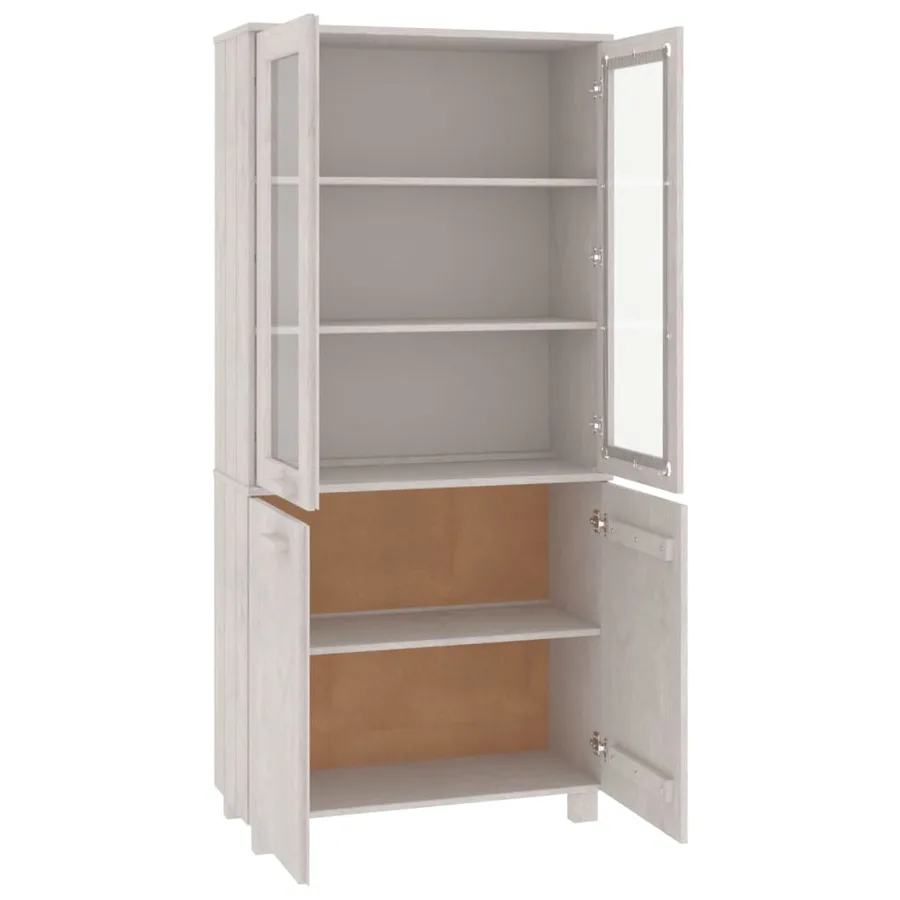 Buffet HAMAR Bois massif de pin Blanc - 5