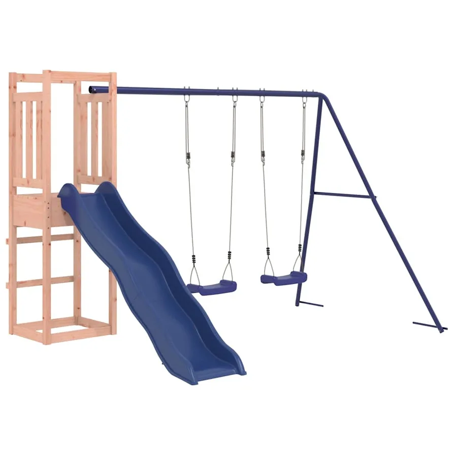 Aire de jeux d'extérieur bois massif de douglas - 2