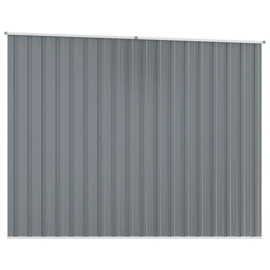 Abri de jardin Gris 195x198x159 cm Métal galvanisé - 7