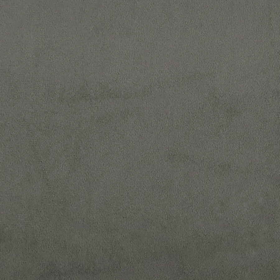 Tête de lit Gris foncé 100x5x78/88 cm Velours - 7