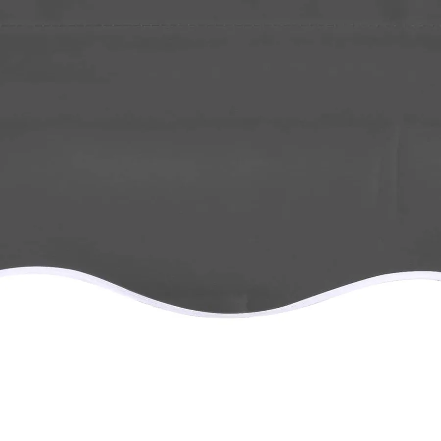Tissu de remplacement pour auvent anthracite 4,5x3,5 m polyester - 5