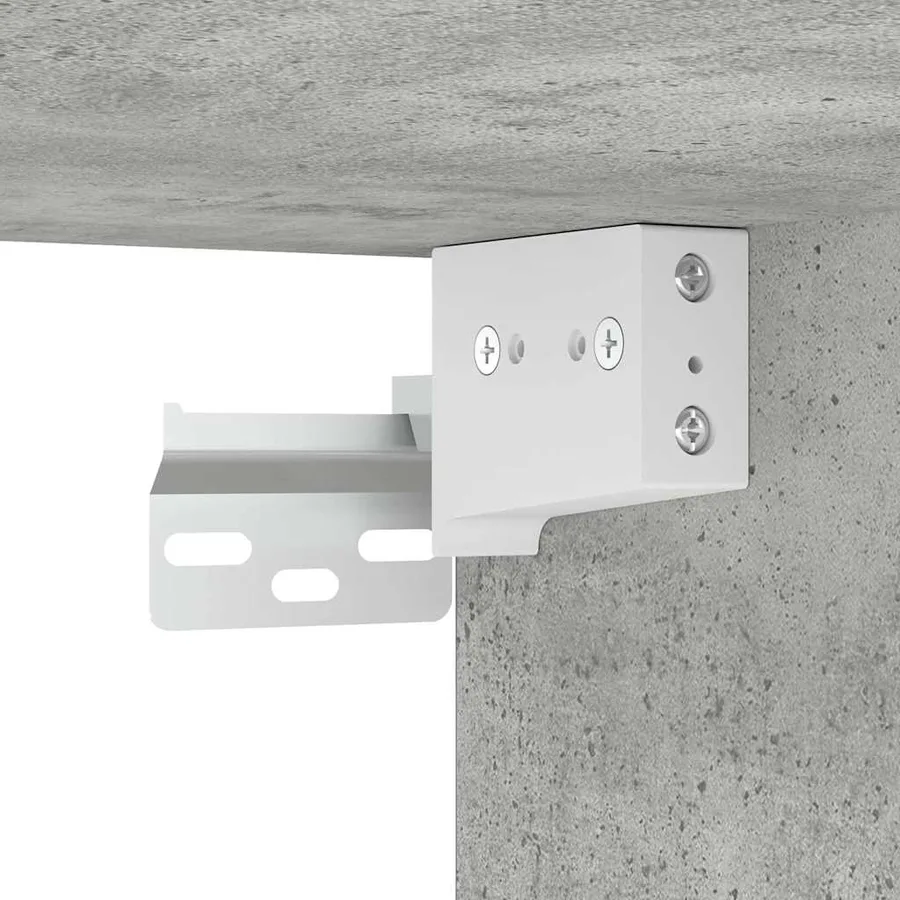 Ensemble de meubles TV 5 pcs Gris béton Bois d'ingénierie - 10
