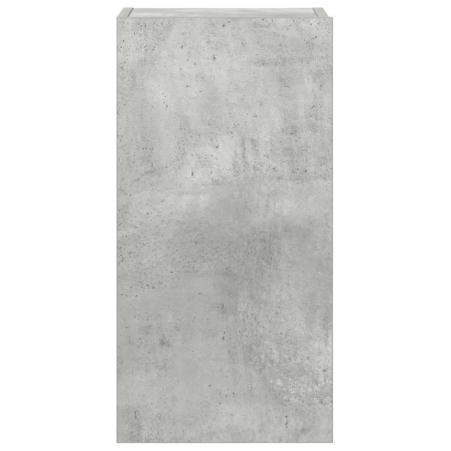 Ensemble de meubles TV 5 pcs Gris béton Bois d'ingénierie - 8