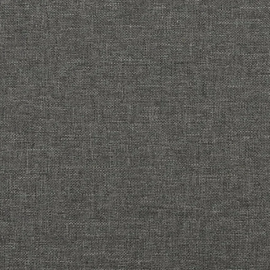 Sommier à lattes de lit avec matelas Gris foncé 160x200cm Tissu - 9