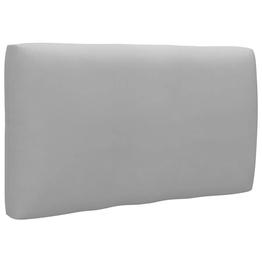 Canapé palette 2 places avec coussins Pin imprégné de gris - 5
