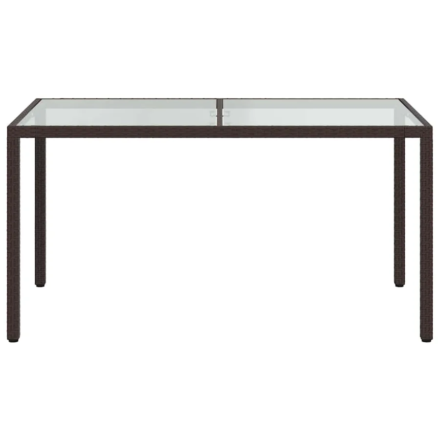 Ensemble à manger d'extérieur 5pcs avec coussins Résine tressée - 9