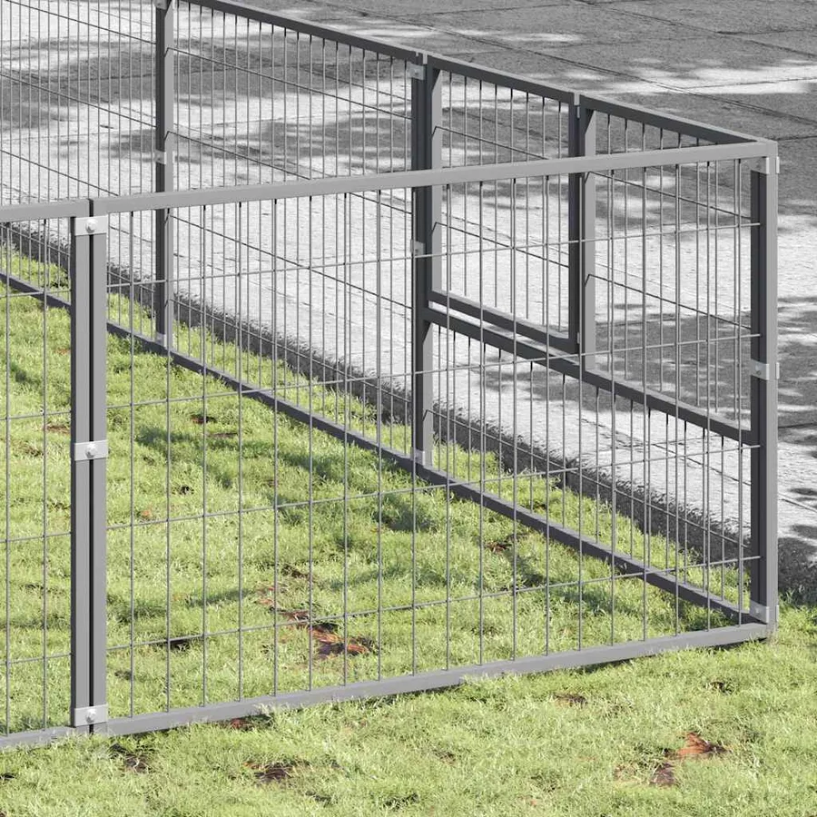 Chenil Argenté 81 m² Acier - 3