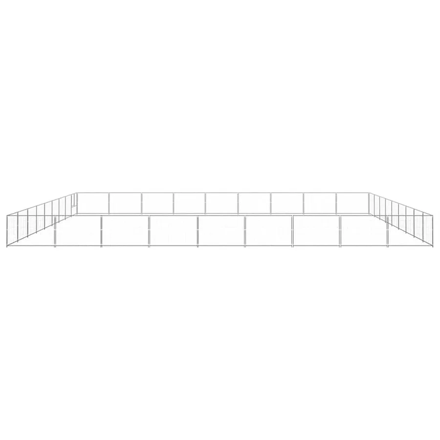 Chenil Argenté 81 m² Acier - 4